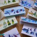Remembering the holidays :) - Postcard - making