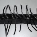 Gray scarf - Scarves & shawls - felting