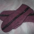 " Lilac dream ... " - Gloves & mittens - felting