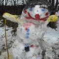 When the snow is not white - Outdoor decorations - making