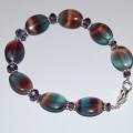 Fluorite bracelet - Bracelets - beadwork