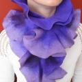 Violet hues - Scarves & shawls - felting