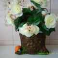 Flowering stump - Floristics - making