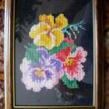 My pansy - Needlework - sewing