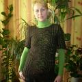 Brown lace - Sweaters & jackets - needlework