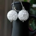 Rhinestone - Earrings - beadwork
