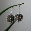 Kittens - Earrings - felting