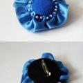 Blue sea - Brooches - making