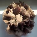Brown - Brooches - felting