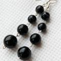 Agate earrings - Earrings - beadwork