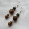 Unakito earrings - Earrings - beadwork