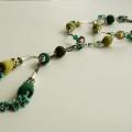 Necklace - belt " Forest " - Necklaces - felting