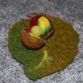Autumn color - Brooches - felting