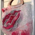 The pink Beginning - Handbags & wallets - felting