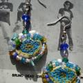 Light blue dream (The Blue Dream) - Earrings - beadwork