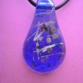 001pak.Glass pendant - Neck pendants - beadwork