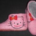 Meow - meow - Shoes & slippers - felting