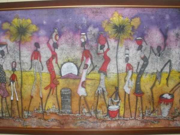 own life - Batik