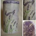 Lavender - Decoupage - making