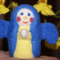 Angel - Baptism clothes - felting