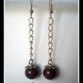 , Ordinary - Earrings - beadwork