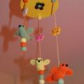 Carousel " Birds " - Dolls & toys - felting