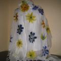 Flowery - Wraps & cloaks - felting