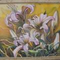 Lilies - Serigraphy - drawing