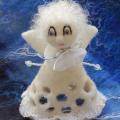 Christening angel 3 - For interior - felting