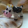 Gift Little Ox - Other pendants - beadwork