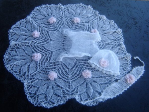 Mohair baptism Set Mergytei 2