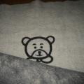Pledukas " My little bear " - Rugs & blankets - felting