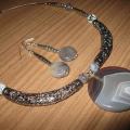 Gray agate set - Kits - beadwork