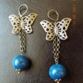 Butterflies - Earrings - beadwork