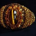 Amber Sea - Bracelets - beadwork