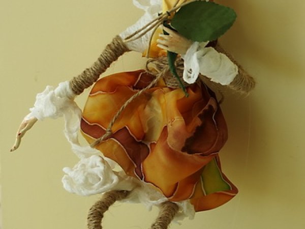 Of interior doll " Flower children " 2