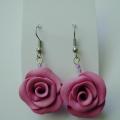 Earrings " Rose " - Accessory - making