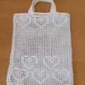 Crocheted cart - Handbags & wallets - needlework