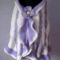 Lilac - Wraps & cloaks - felting