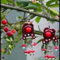 Vysniukas - Earrings - beadwork