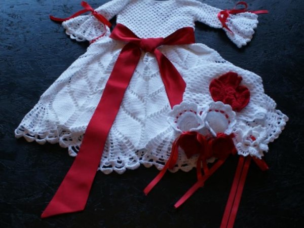 Baptism Set Wild poppy - Baptism clothes