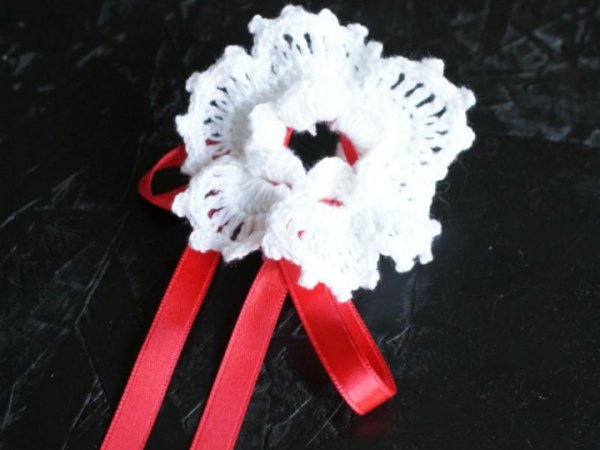 Candles decoration Wild poppy - Lace