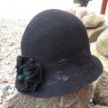 Felt hat " With Flower " - Hats - felting
