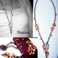 Pearl cluster - Necklace - beadwork