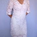 White dress - Dresses - needlework