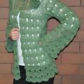 Green Jacket - Blouses & jackets - knitwork