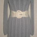 Light Grey dress - Dresses - knitwork