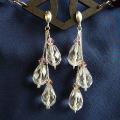 Rain drops - Earrings - beadwork