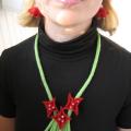 Veltas ornament - Necklaces - felting