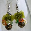 Earrings " Solar drops " - Earrings - beadwork